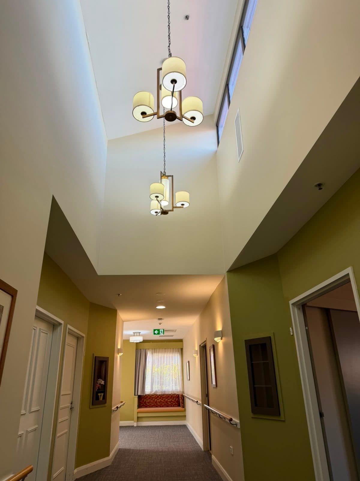 High cleaning — common areas